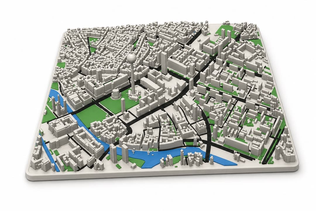 Create Custom 3D Maps, Trail Models and Map Posters